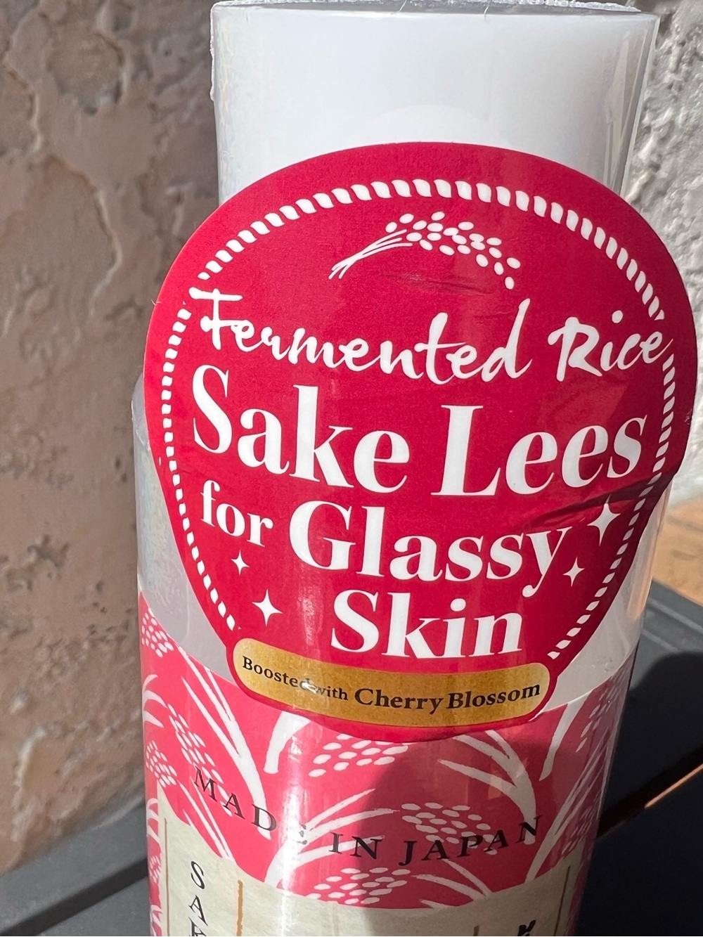 Sake Lees Fermented Rice Mask Lotion for Glassy Skin NEW Cherry Blossom